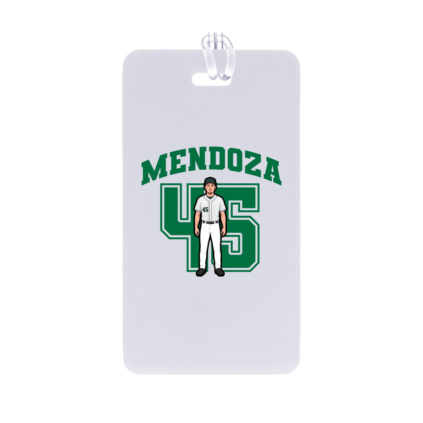Bag Tag — Number in Classic