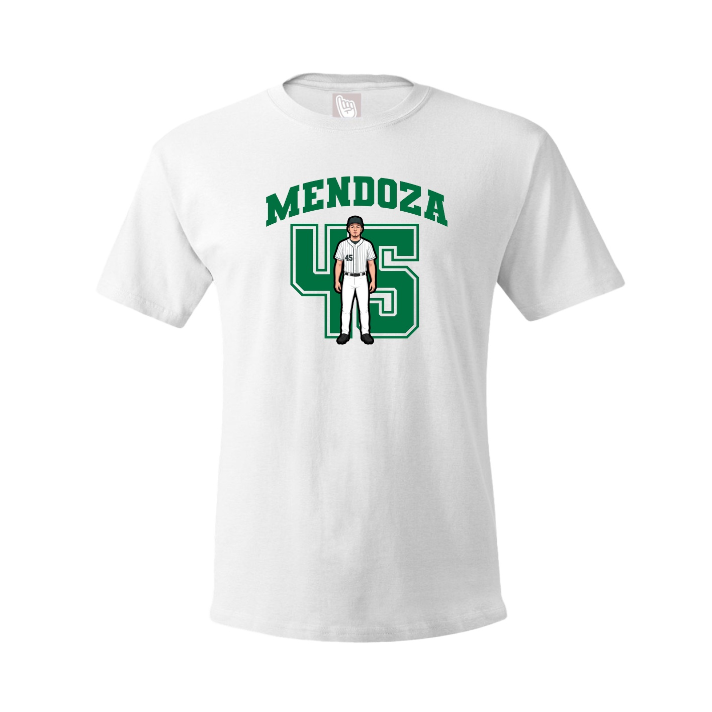 Tee — Number in White