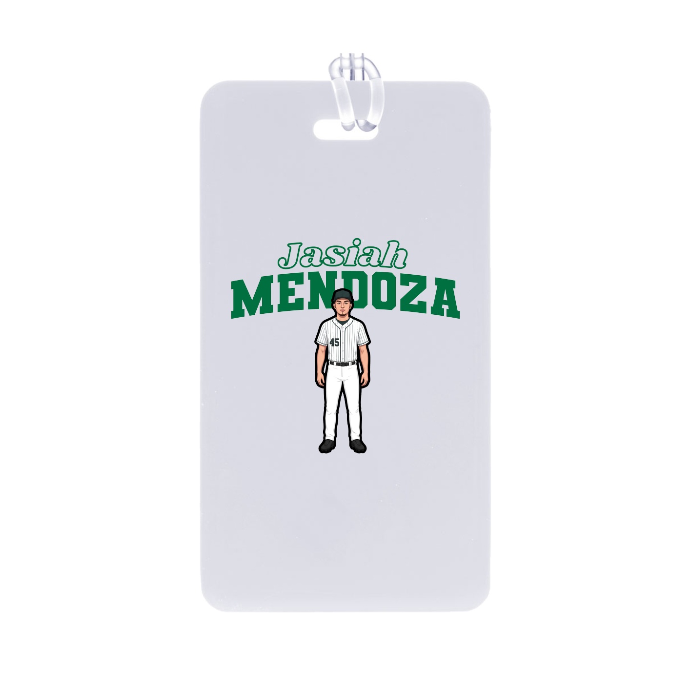 Bag Tag — Name Arch in Classic
