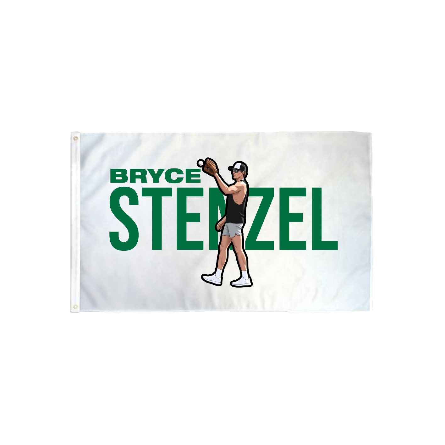 3x5 Flag — Player Name in Classic