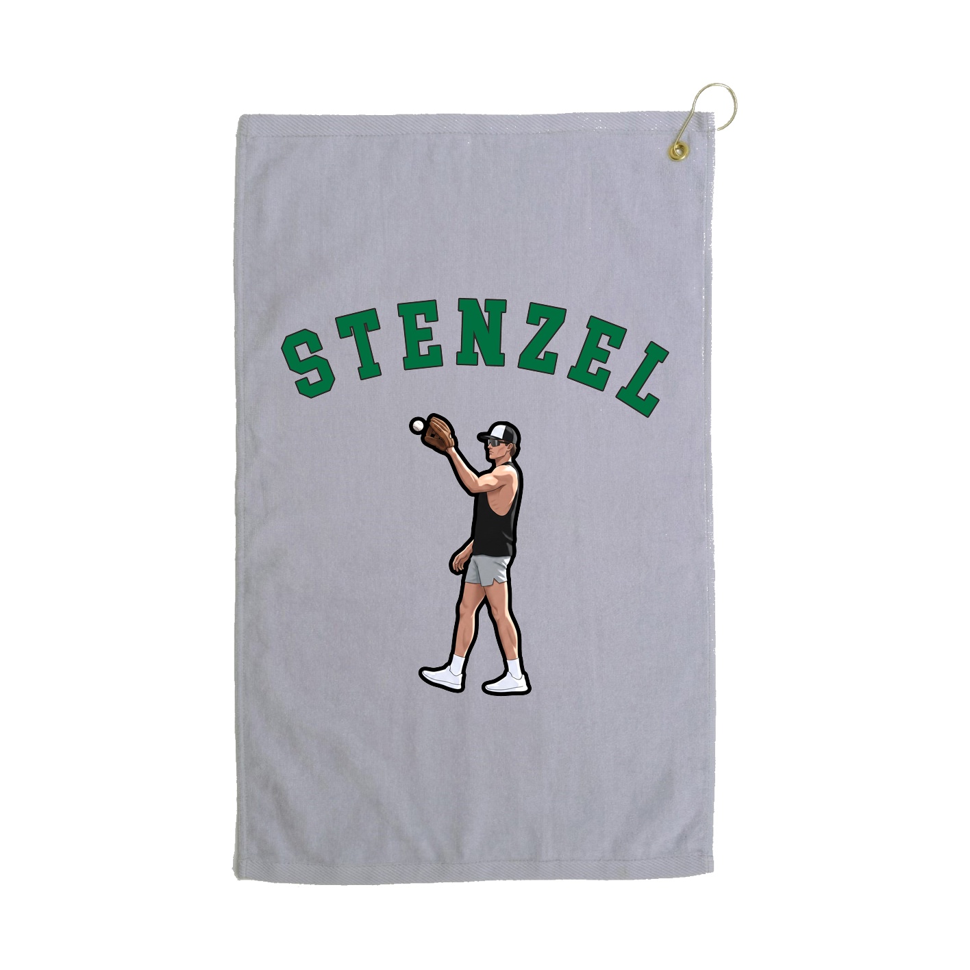 Golf Towel — Shirsey Arch in Grey
