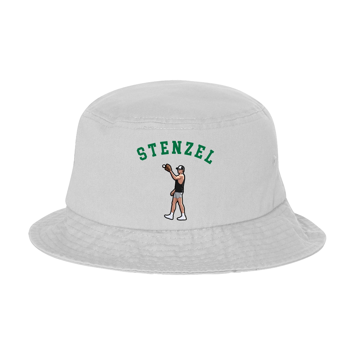 Bucket Cap — Shirsey Arch in White