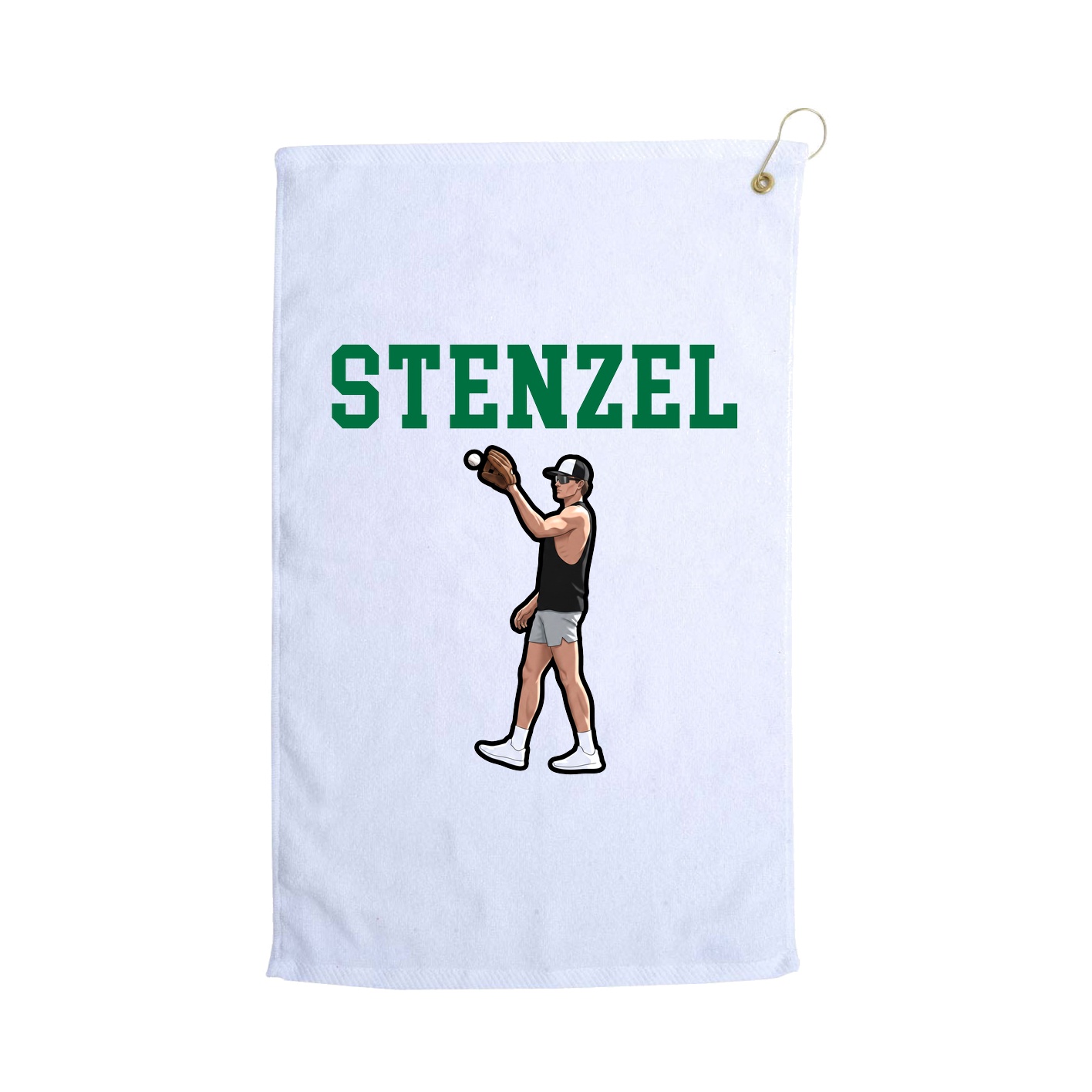 Golf Towel — Shirsey in White