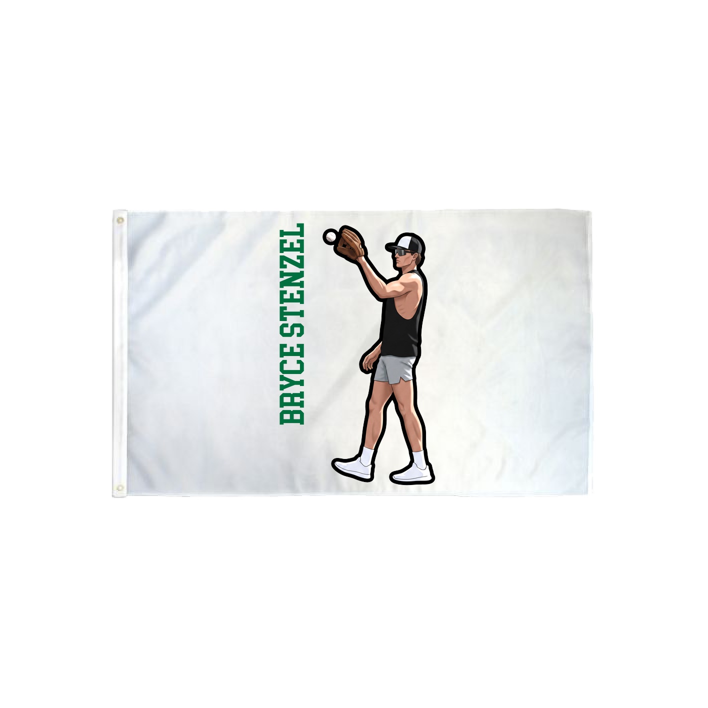 3x5 Flag — Name Vertical in Classic
