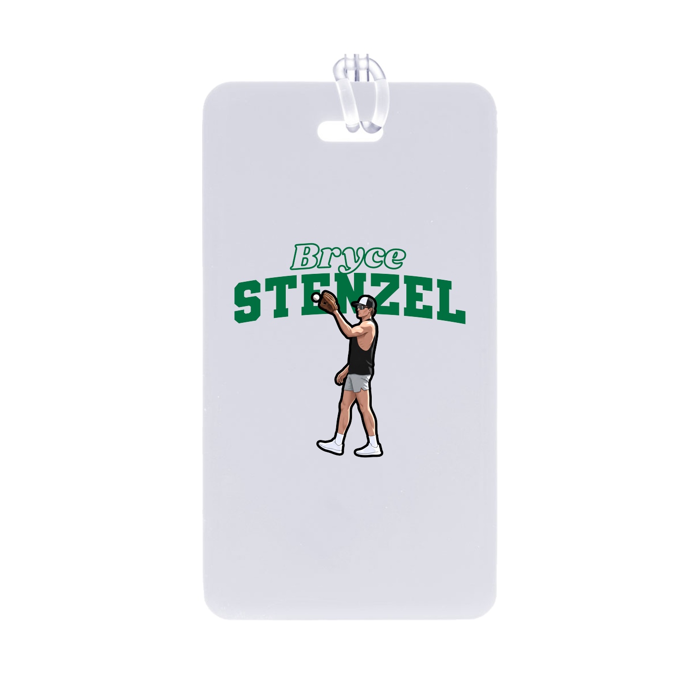 Bag Tag — Name Arch in Classic