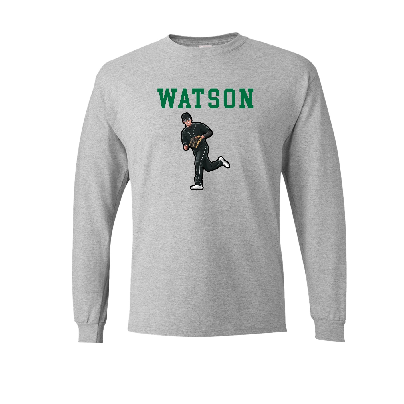 Long Sleeve Tee — Shirsey in Grey