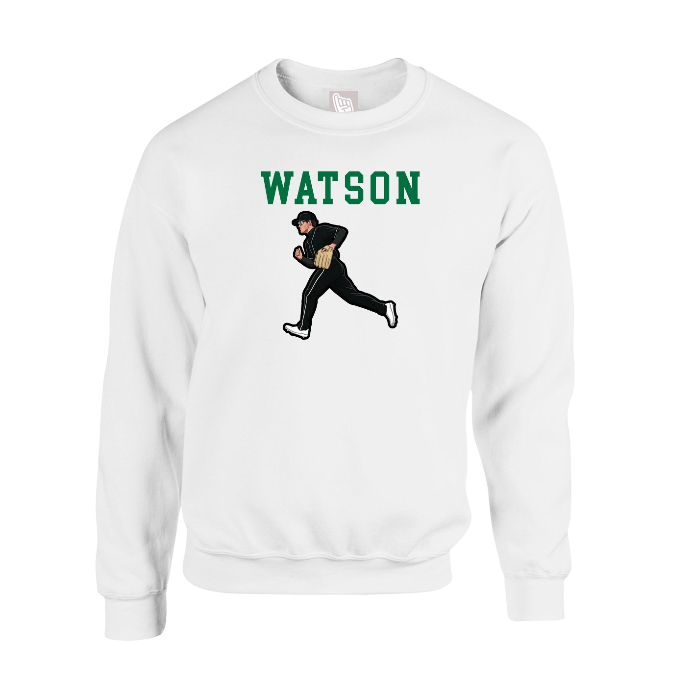 Fleece Crew — Shirsey in White