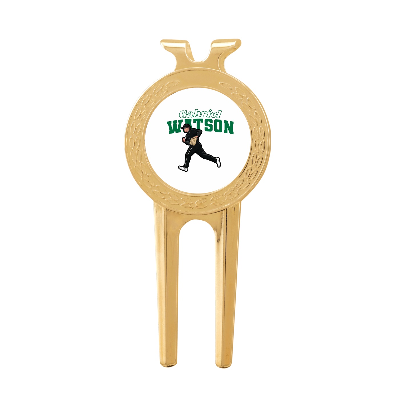 Divot Tool with Ball Marker — Name Arch in Classic