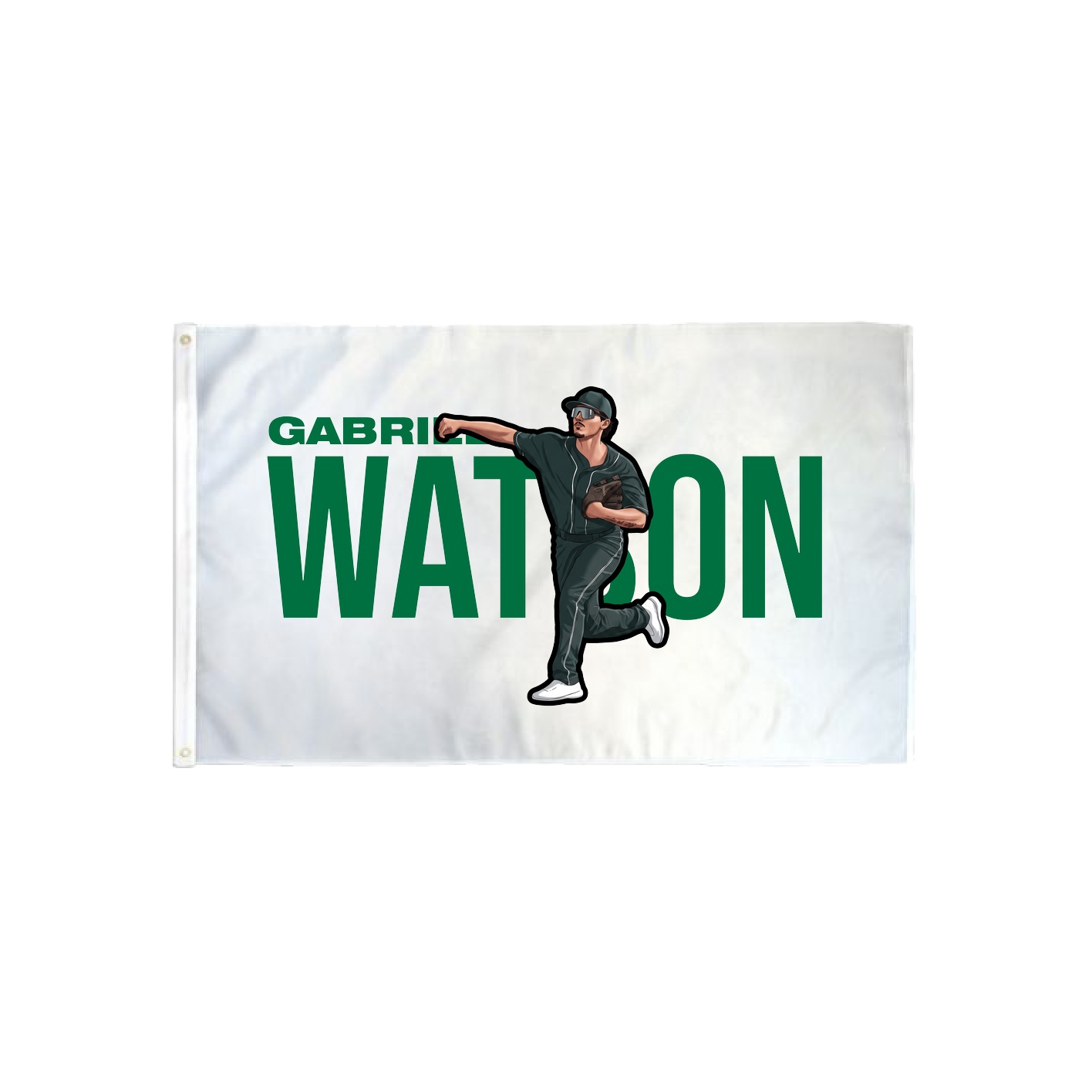 3x5 Flag — Player Name in Classic