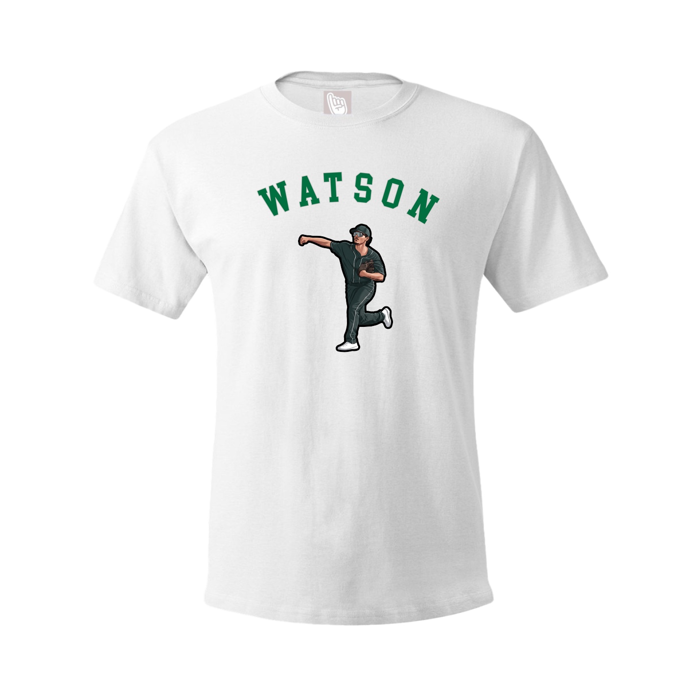 Youth Tee — Shirsey Arch in White
