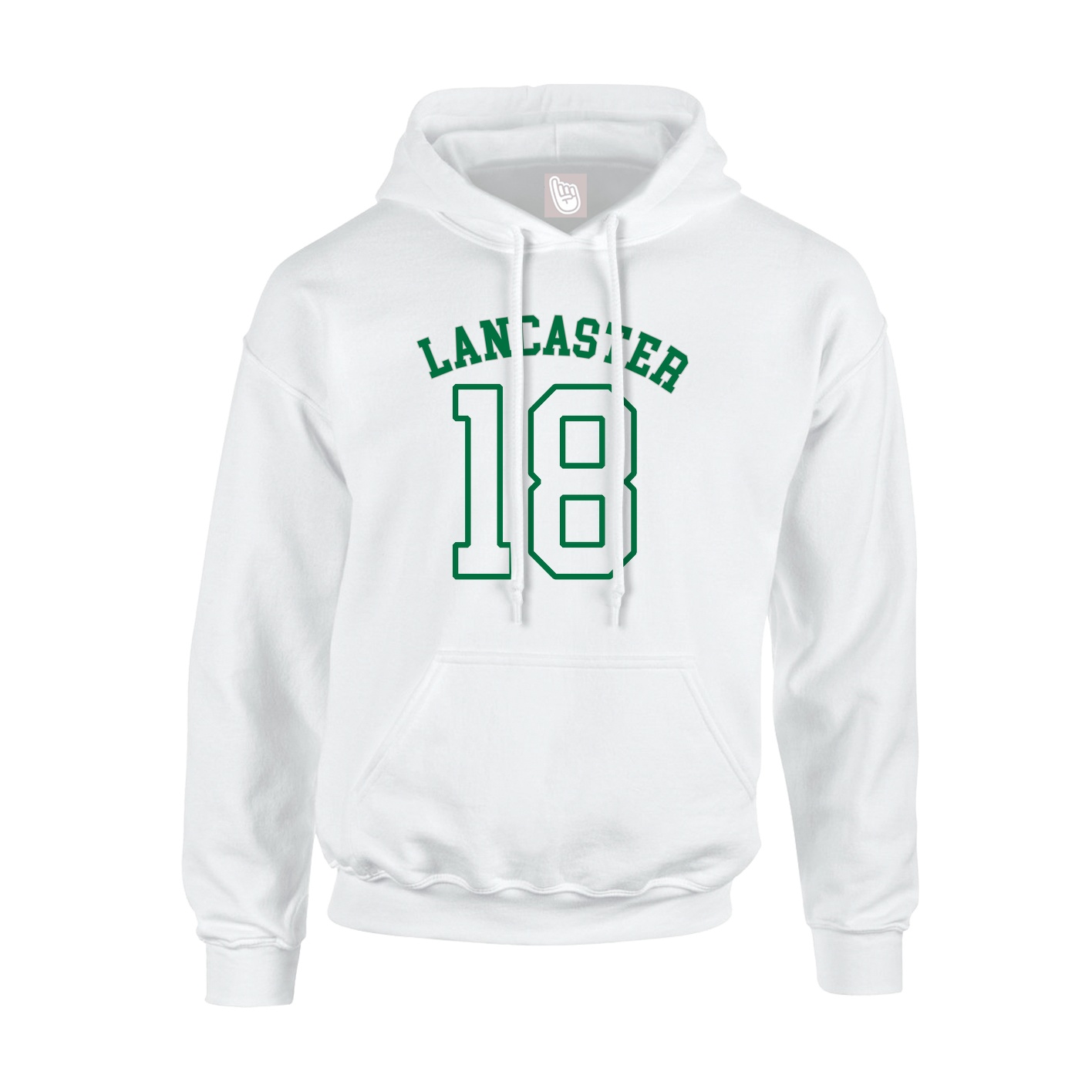 Hoodie — Shirsey Arch in White