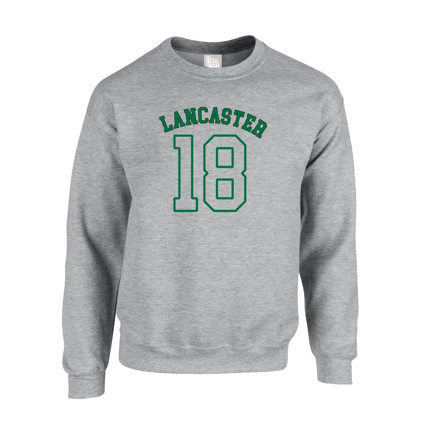 Fleece Crew — Shirsey Arch in Grey