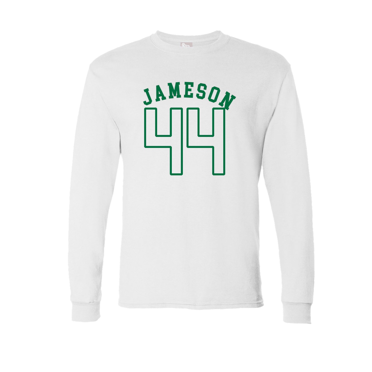 Long Sleeve Tee — Shirsey Arch in White