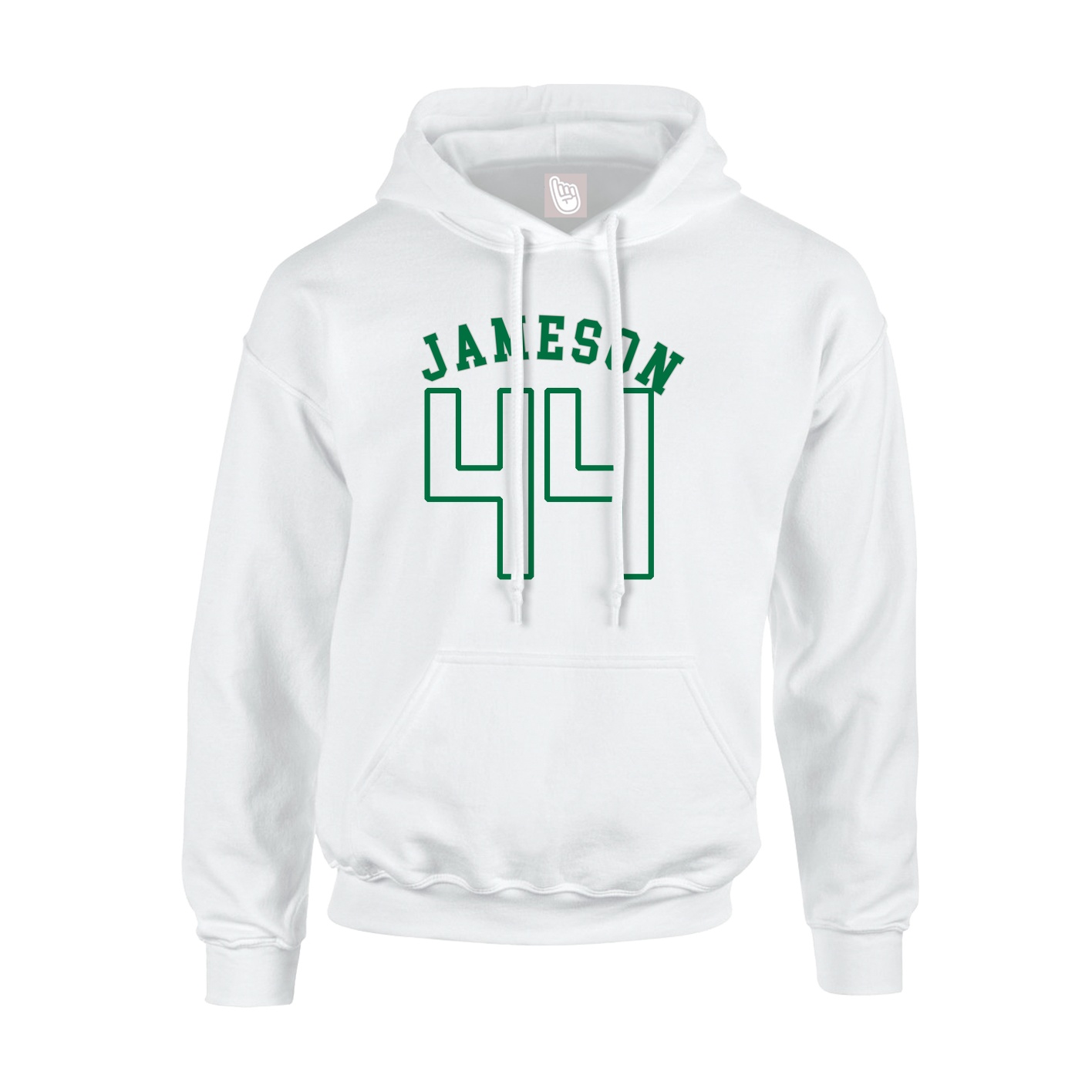 Hoodie — Shirsey Arch in White