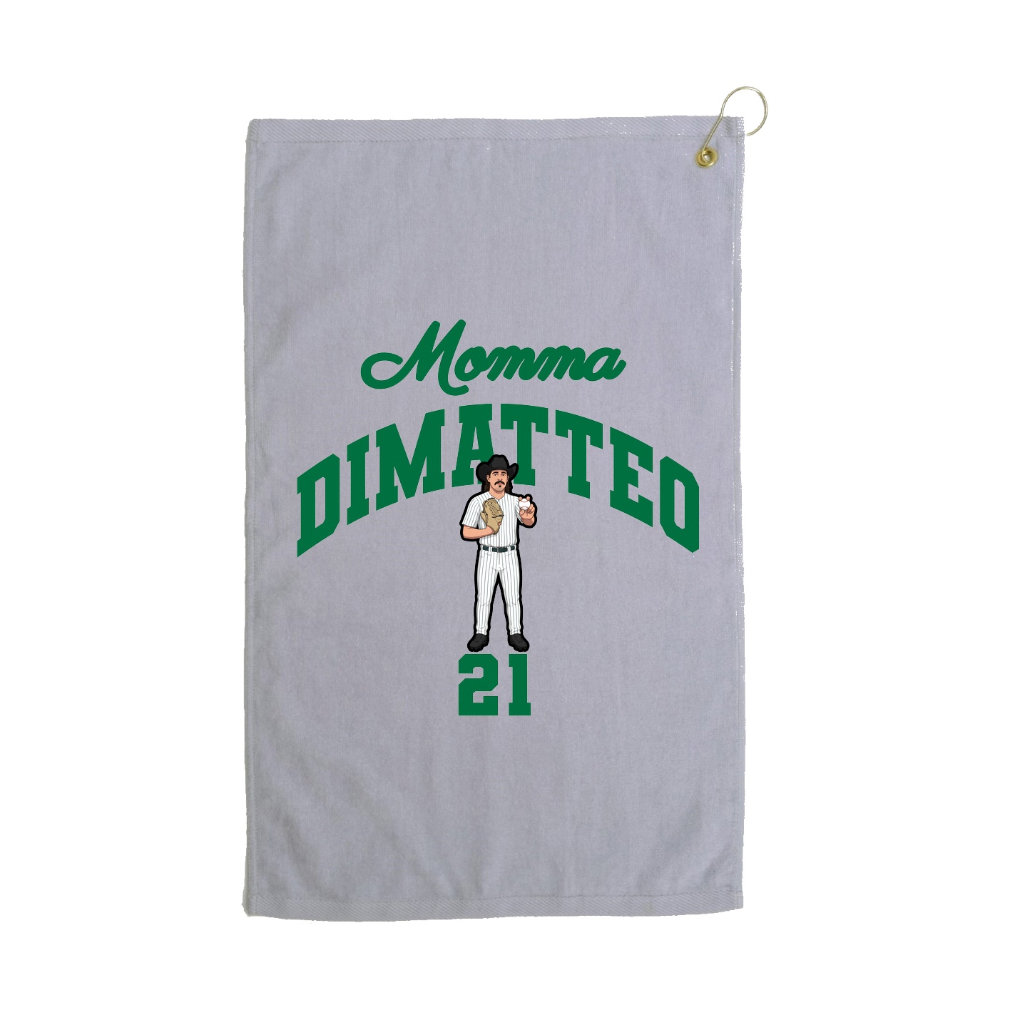 Golf Towel — Mothers Day Arch in Grey