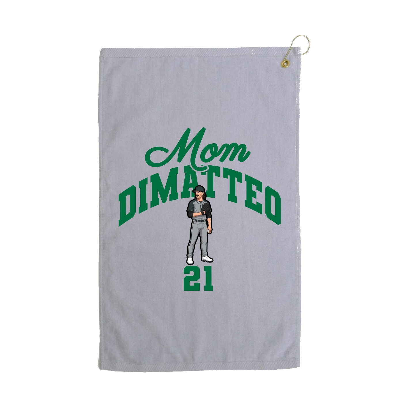Golf Towel — Mothers Day Arch in Grey