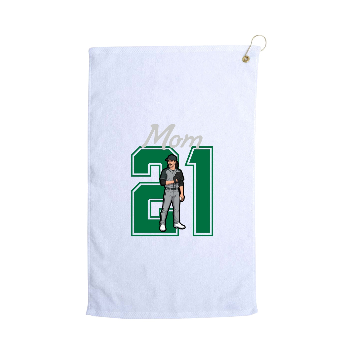 Golf Towel — Mothers Day Shirsey in White