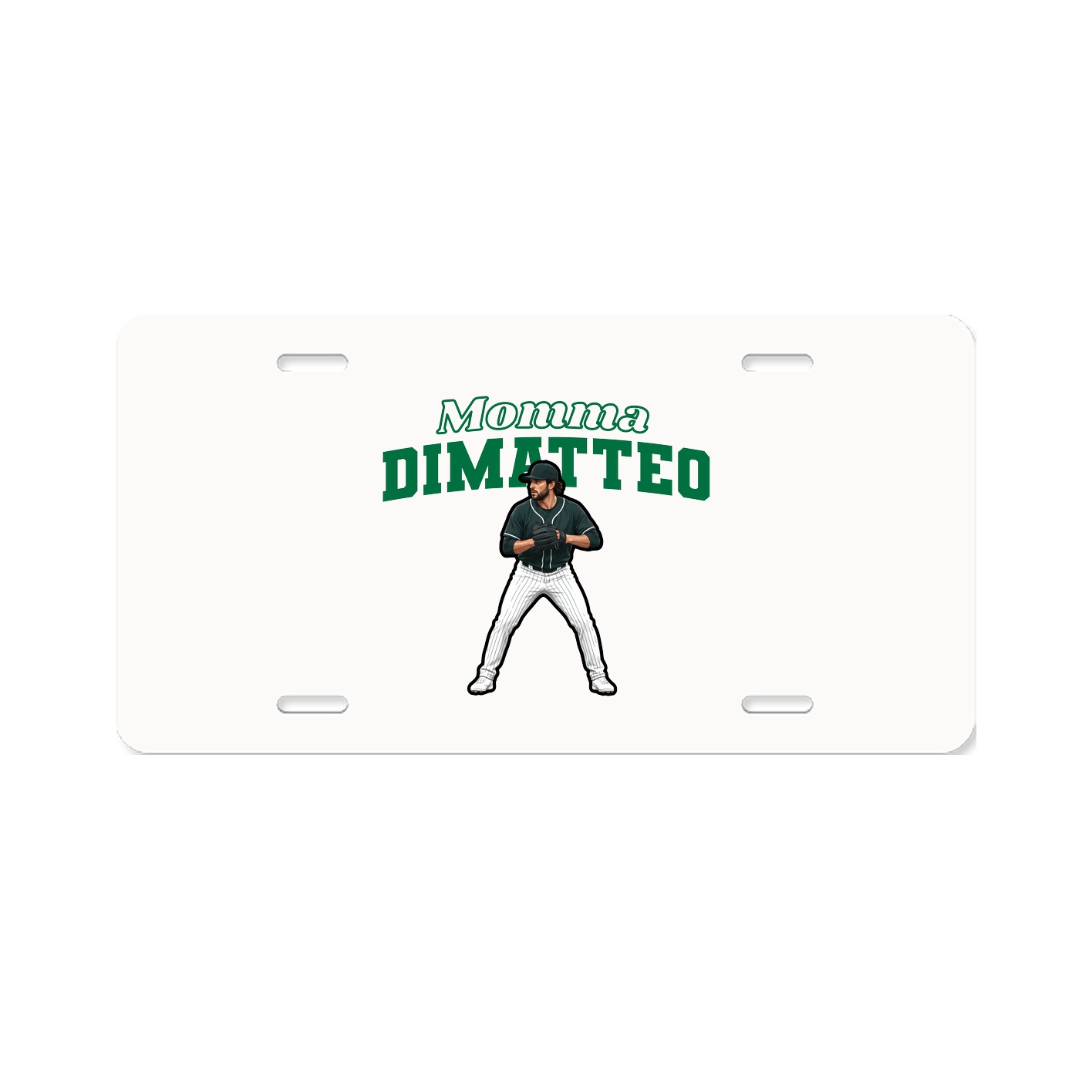 License Plate — Mothers Day Block in Classic