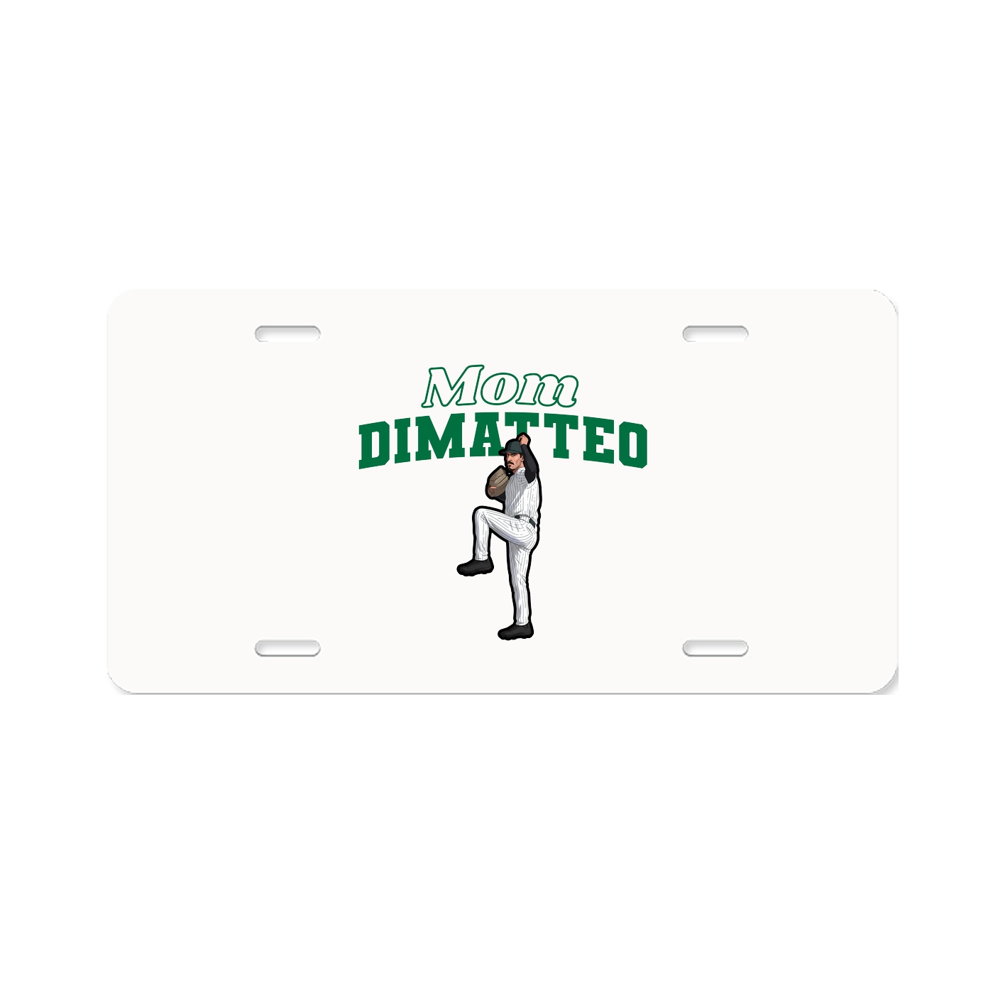 License Plate — Mothers Day Block in Classic