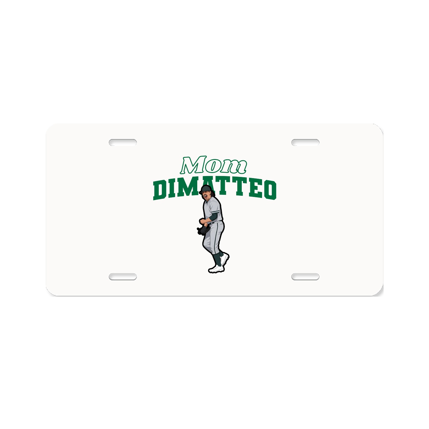 License Plate — Mothers Day Block in Classic