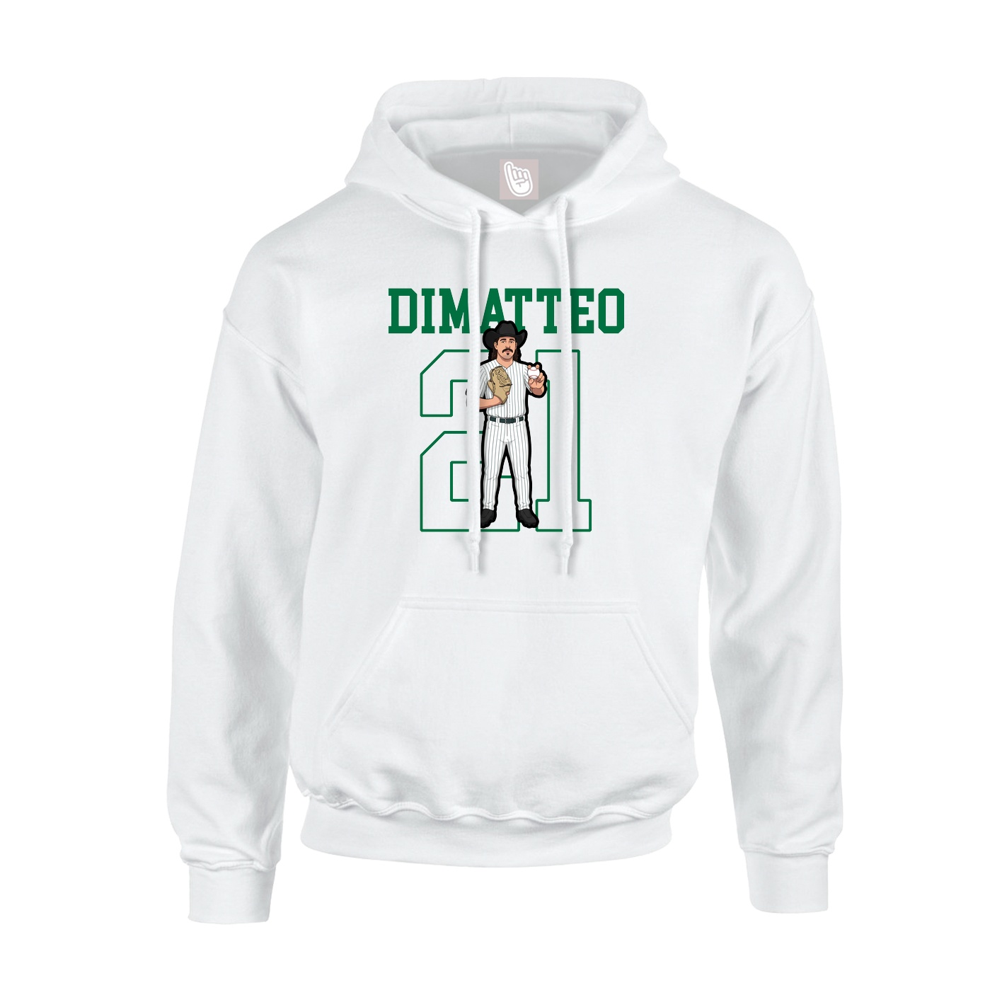 Hoodie — Shirsey in White