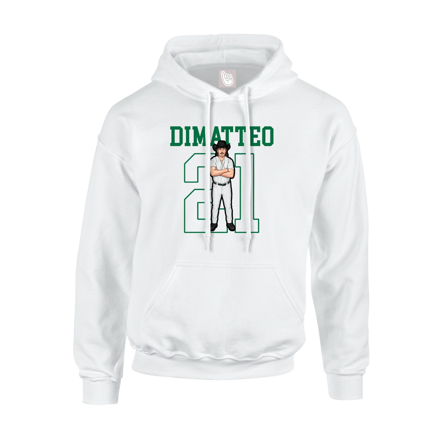 Hoodie — Shirsey in White
