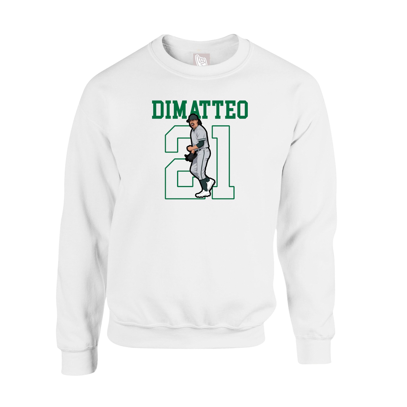 Fleece Crew — Shirsey in White