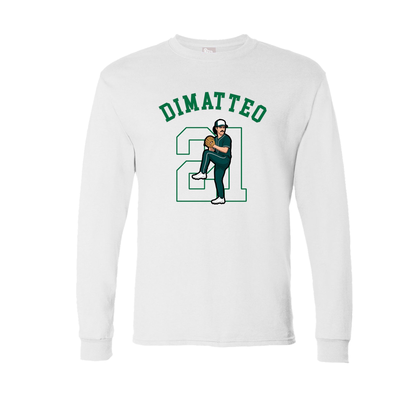 Long Sleeve Tee — Shirsey Arch in White