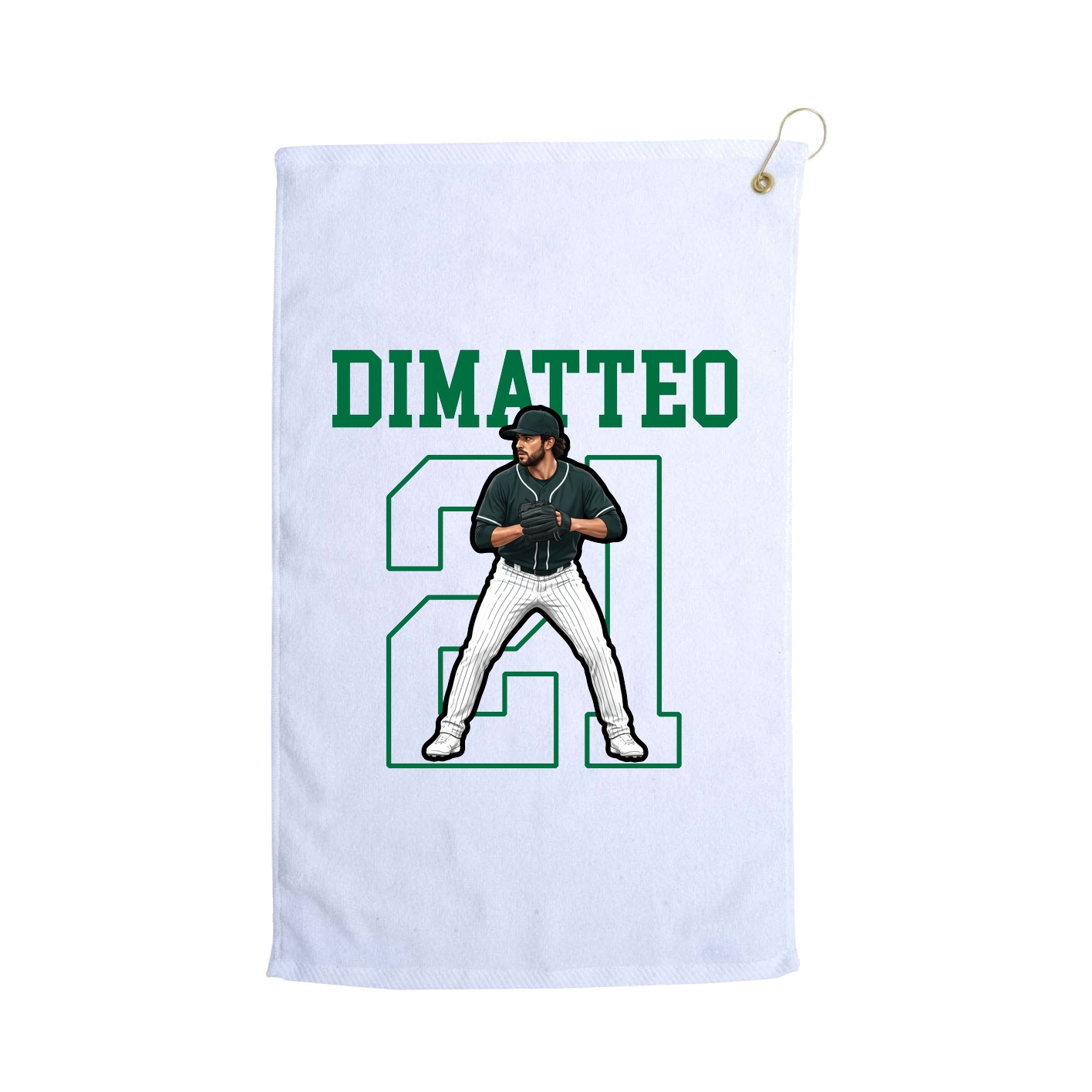 Golf Towel — Shirsey in White
