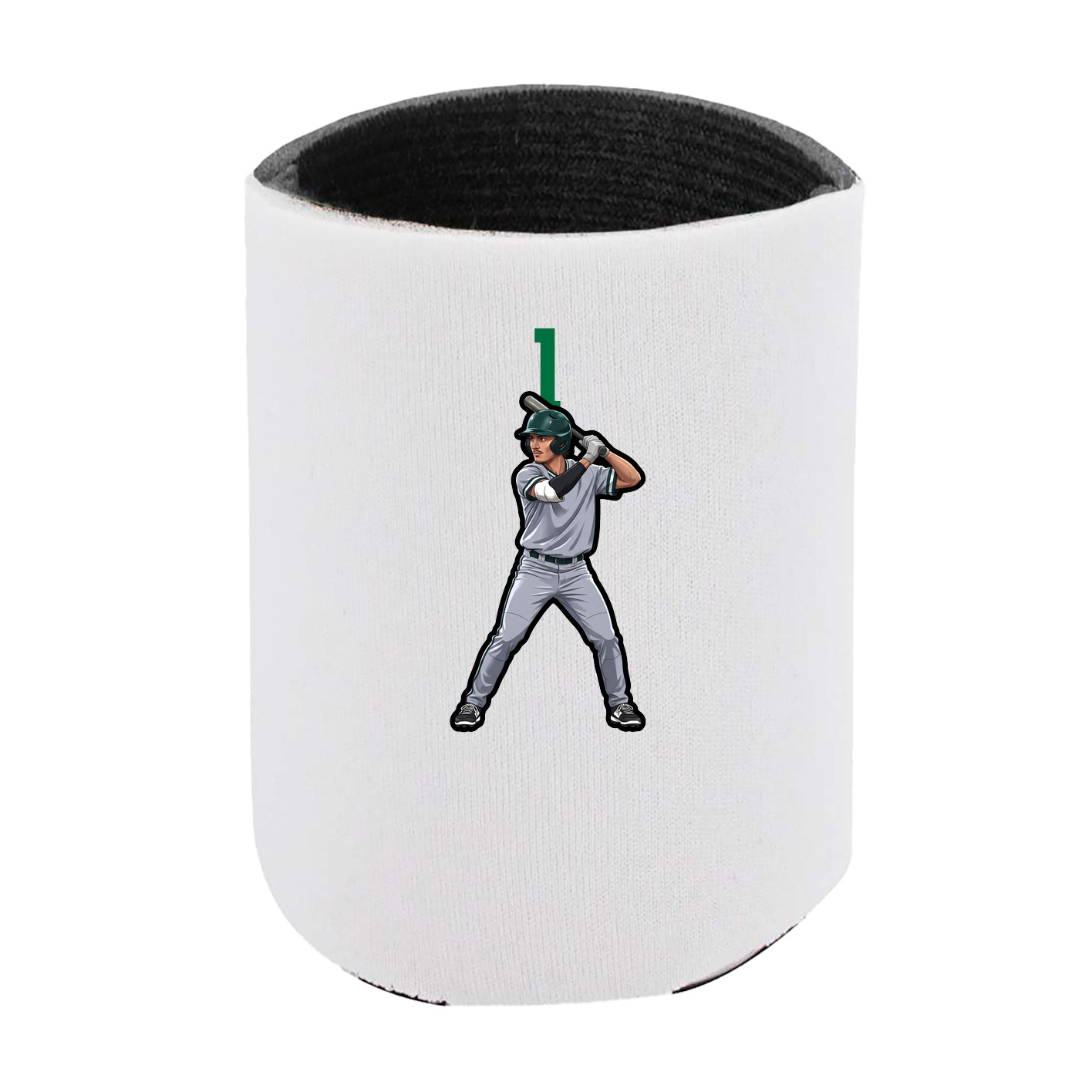 Can Holder — Number Top in White