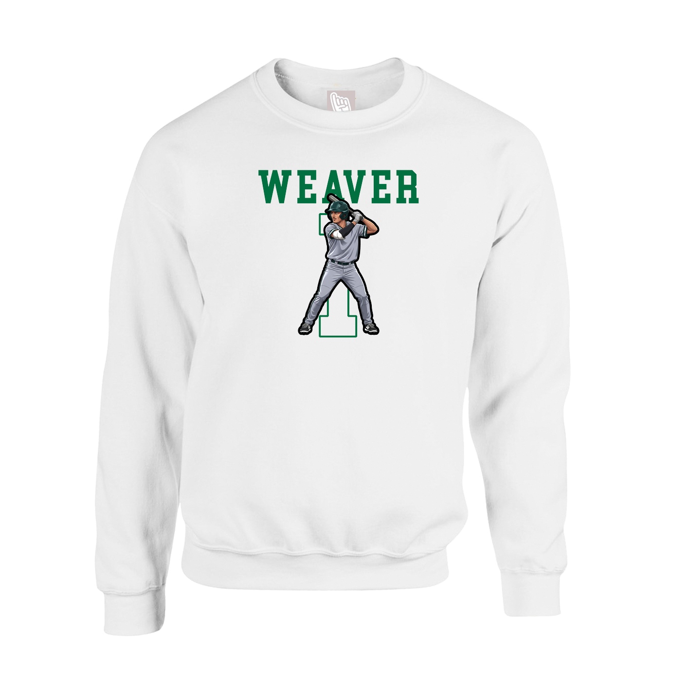 Fleece Crew — Shirsey in White