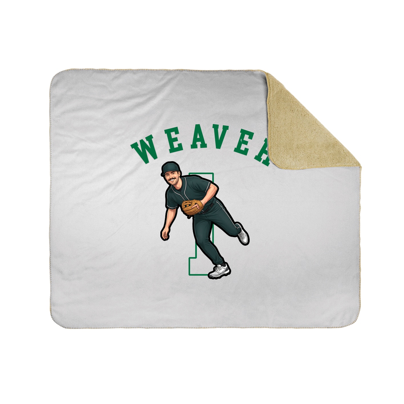 Throw Blanket — Shirsey Arch in White