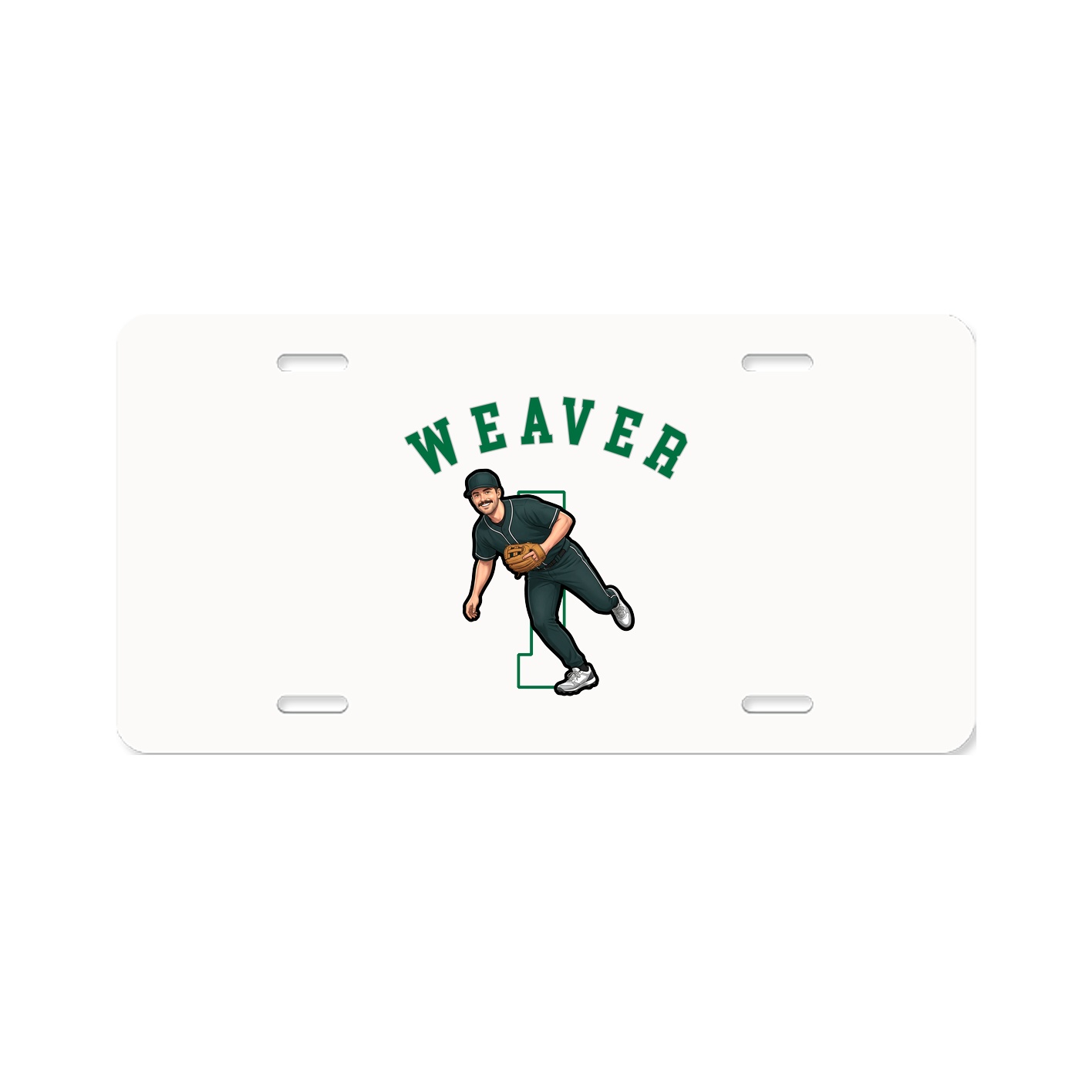 License Plate — Shirsey Arch in Classic