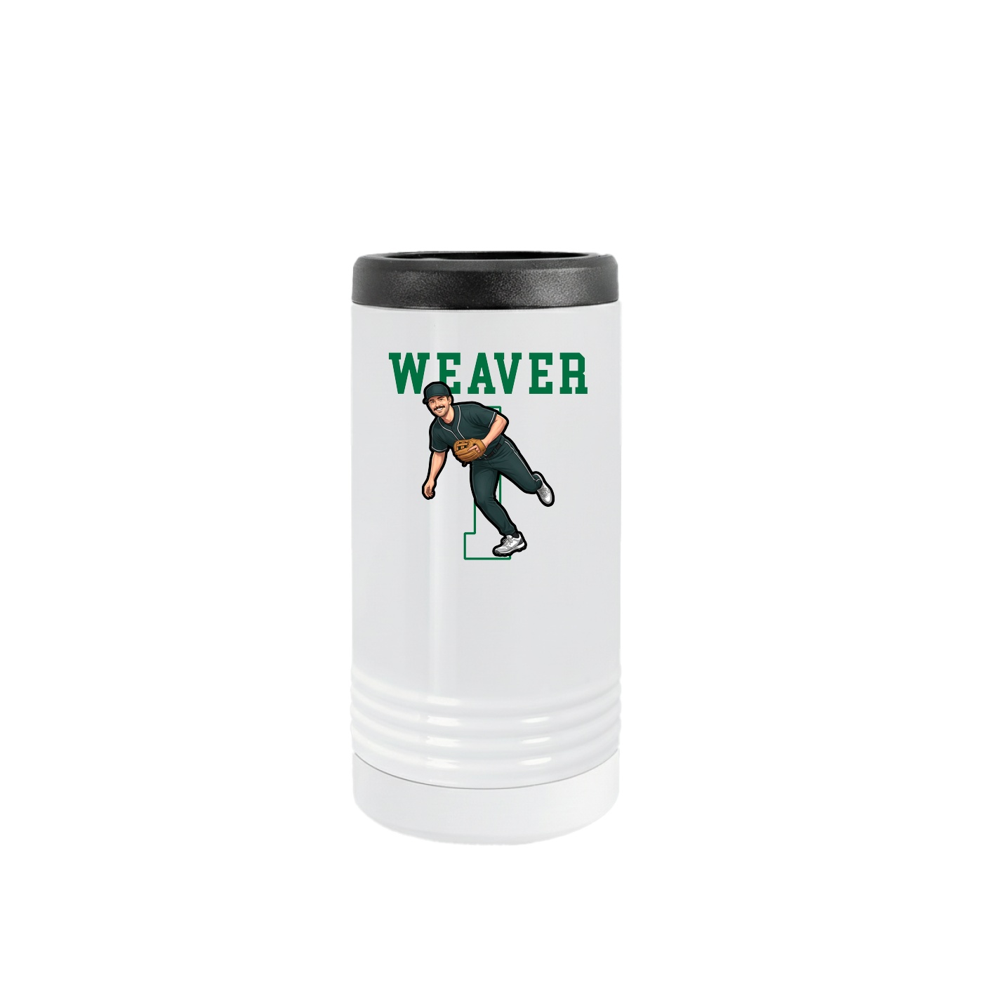 Slim Beverage Holder — Shirsey in White