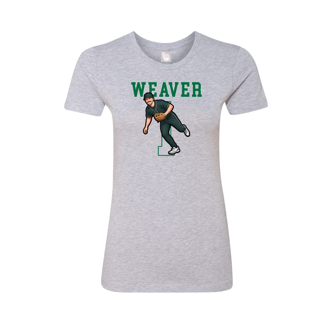 Fitted Women's Tee — Shirsey in Grey