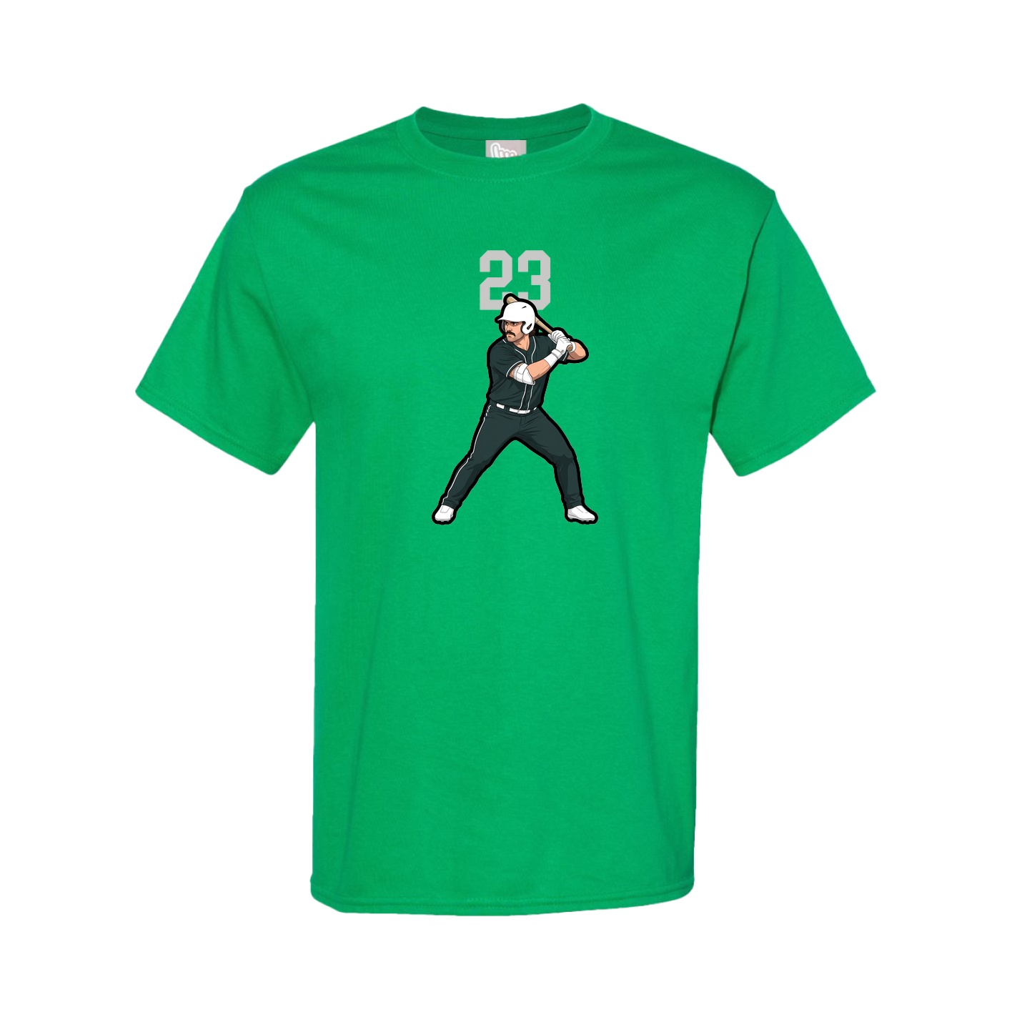 Tee — Number Top in Green