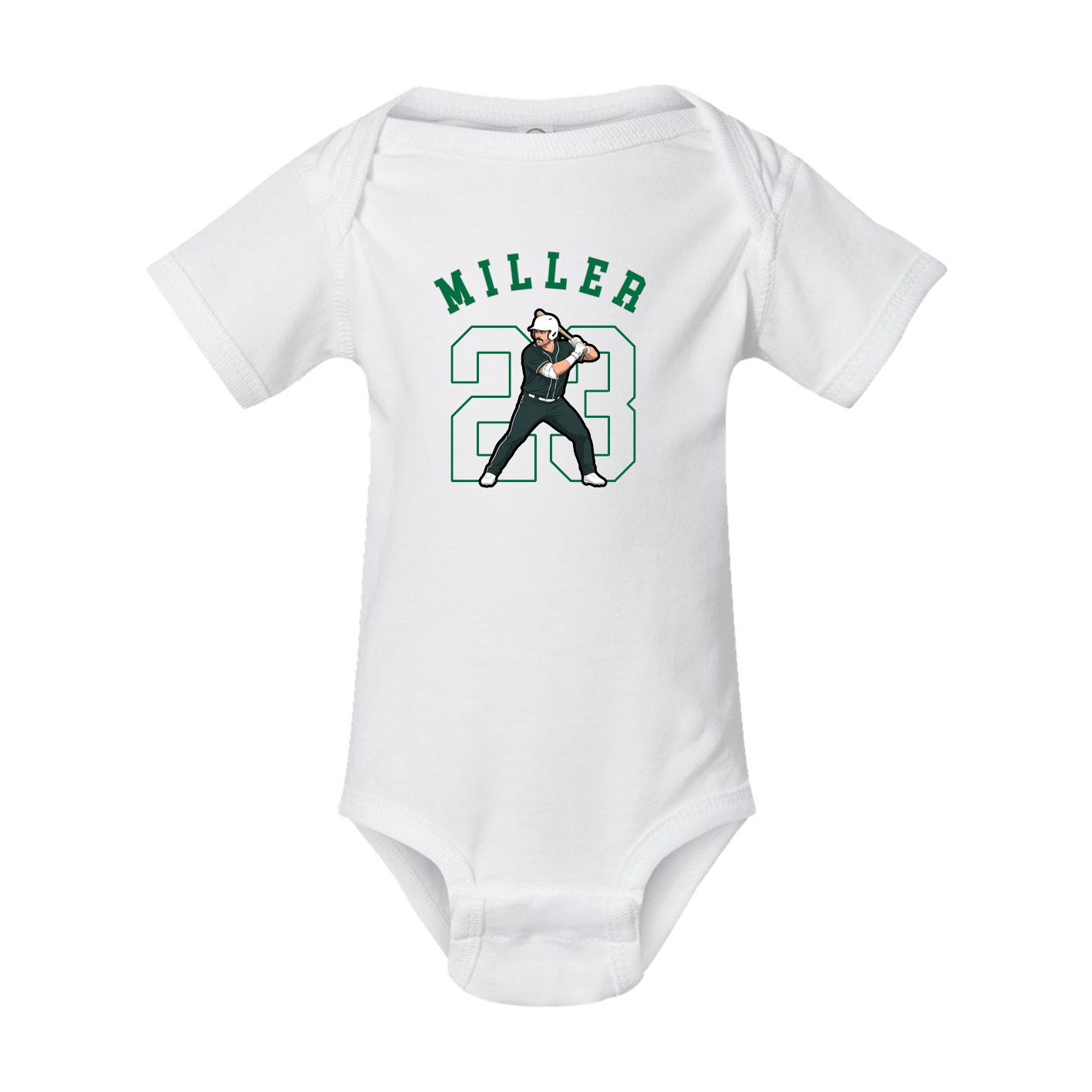 Baby Onesie — Shirsey Arch in White