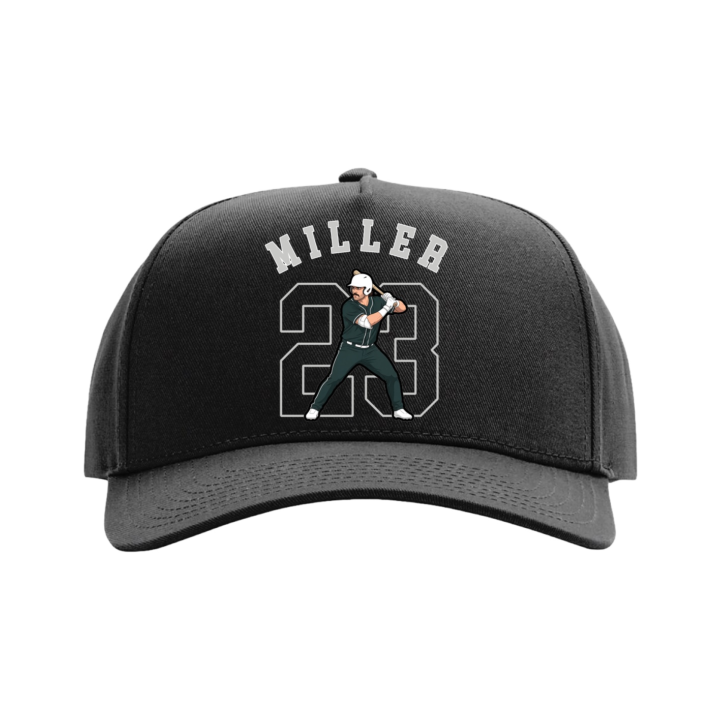 Full Fabric Five-Panel Champ Cap