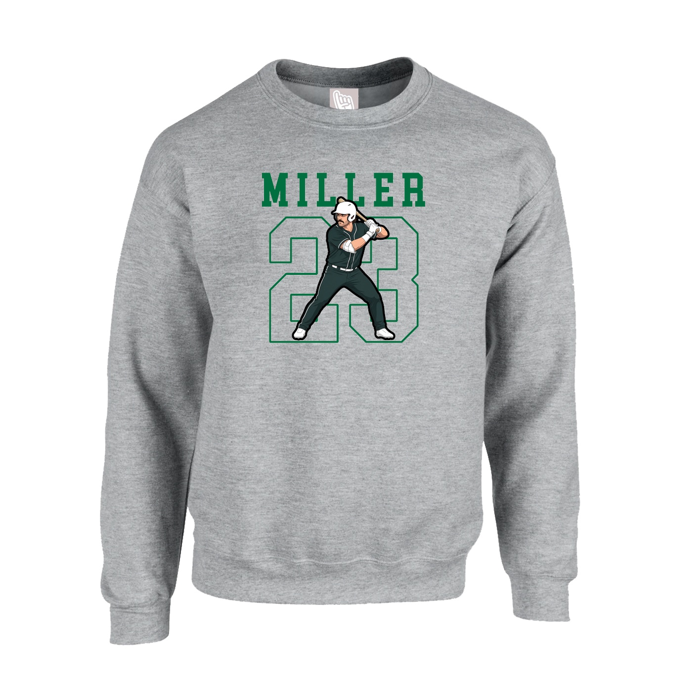 Fleece Crew — Shirsey in Grey