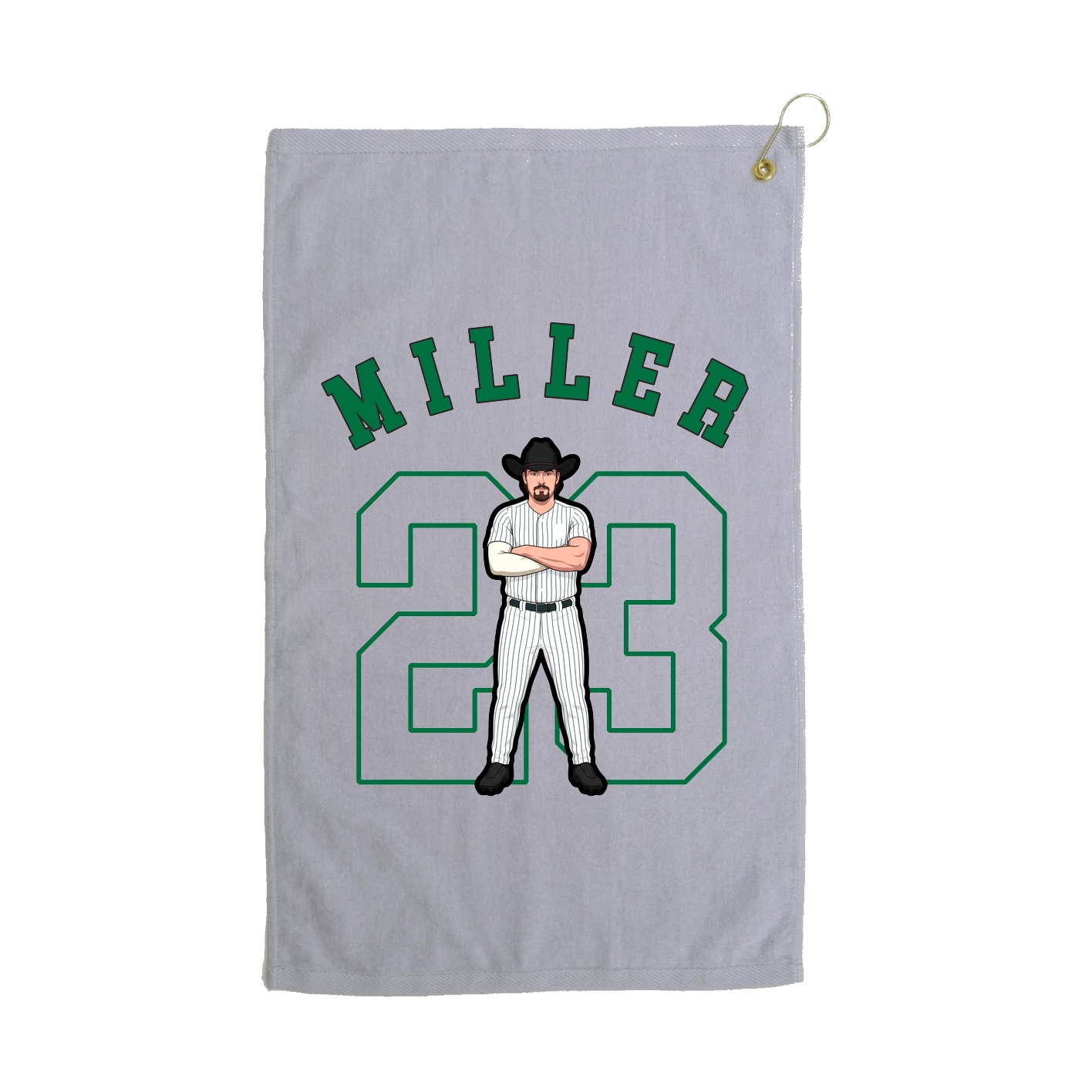 Golf Towel — Shirsey Arch in Grey