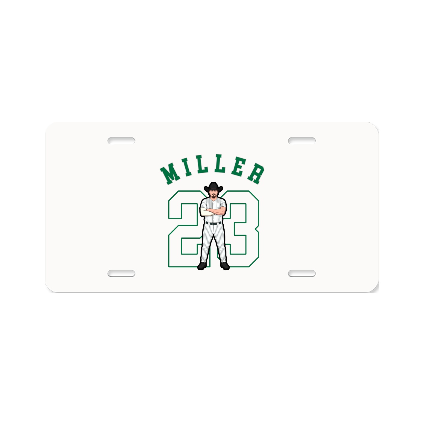 License Plate — Shirsey Arch in Classic