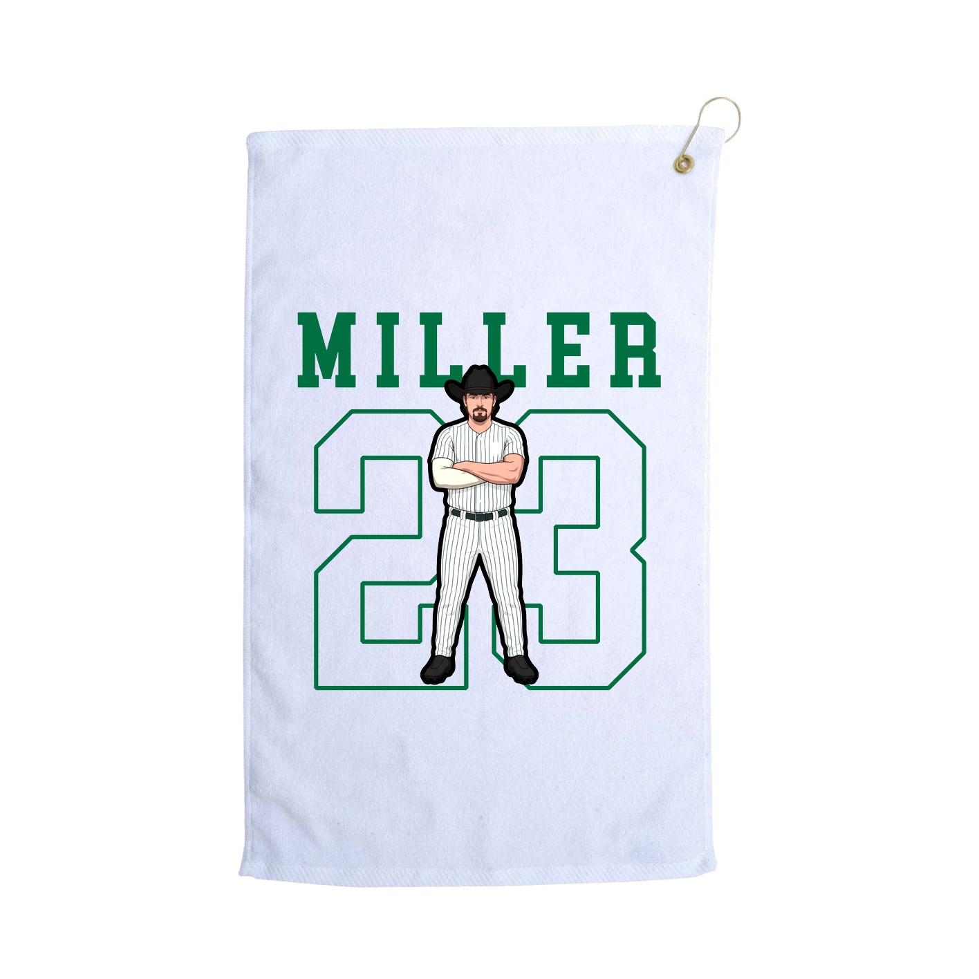 Golf Towel — Shirsey in White