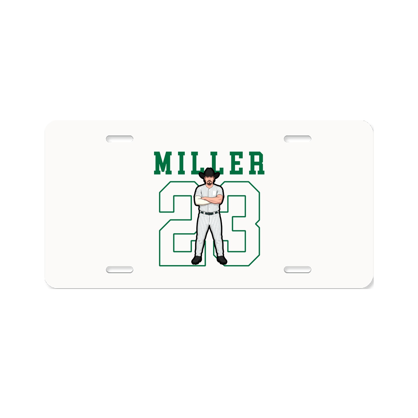 License Plate — Shirsey in Classic