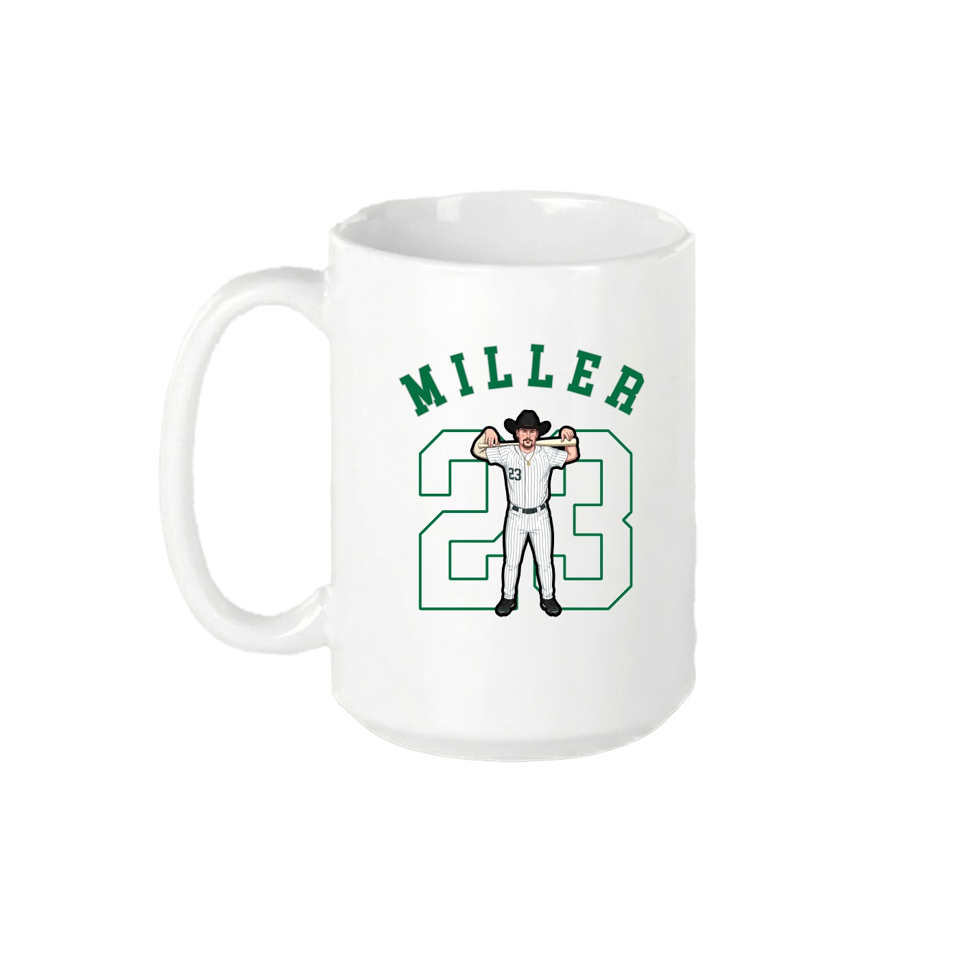 15oz Coffee Mug — Shirsey Arch in White