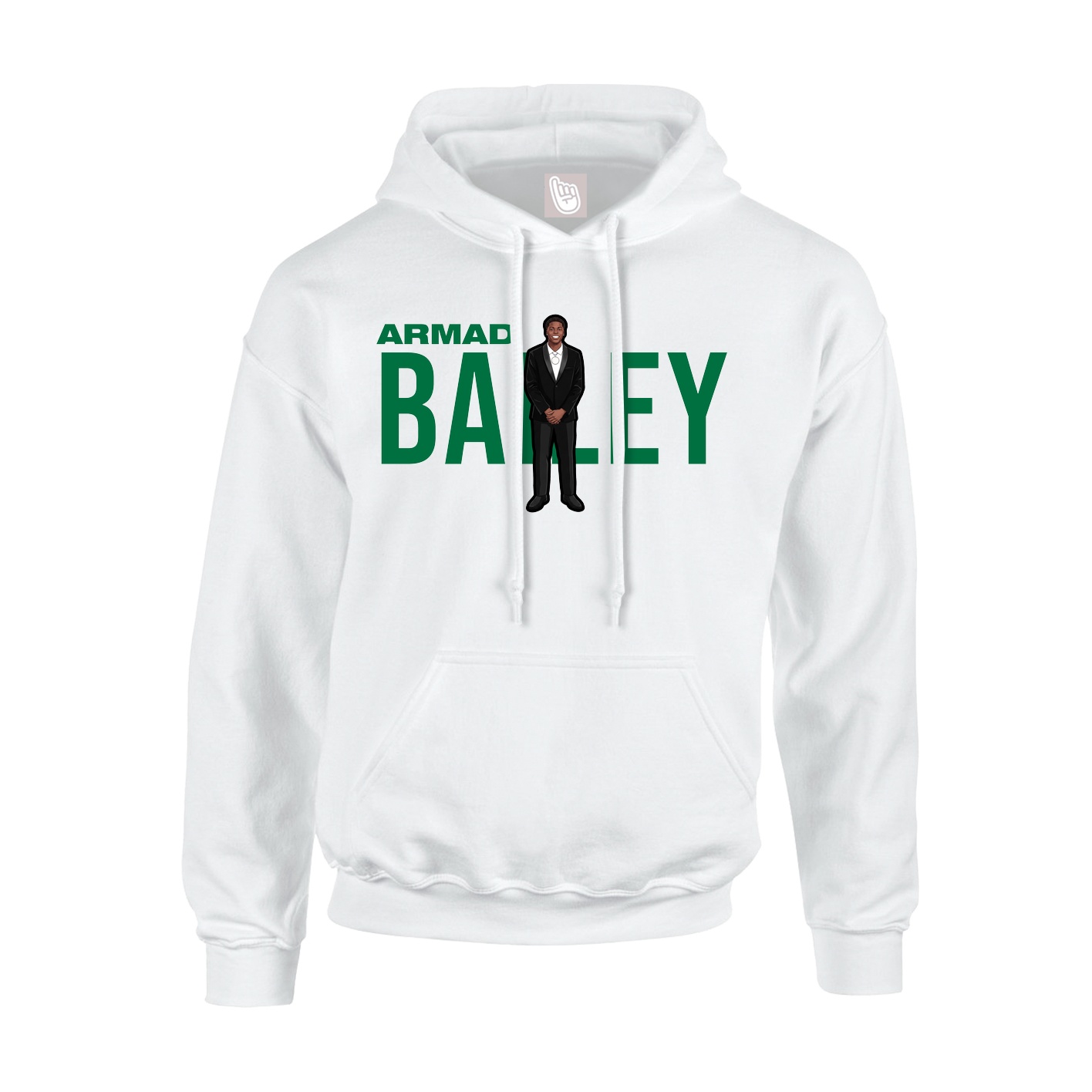 Hoodie — Player Name in White