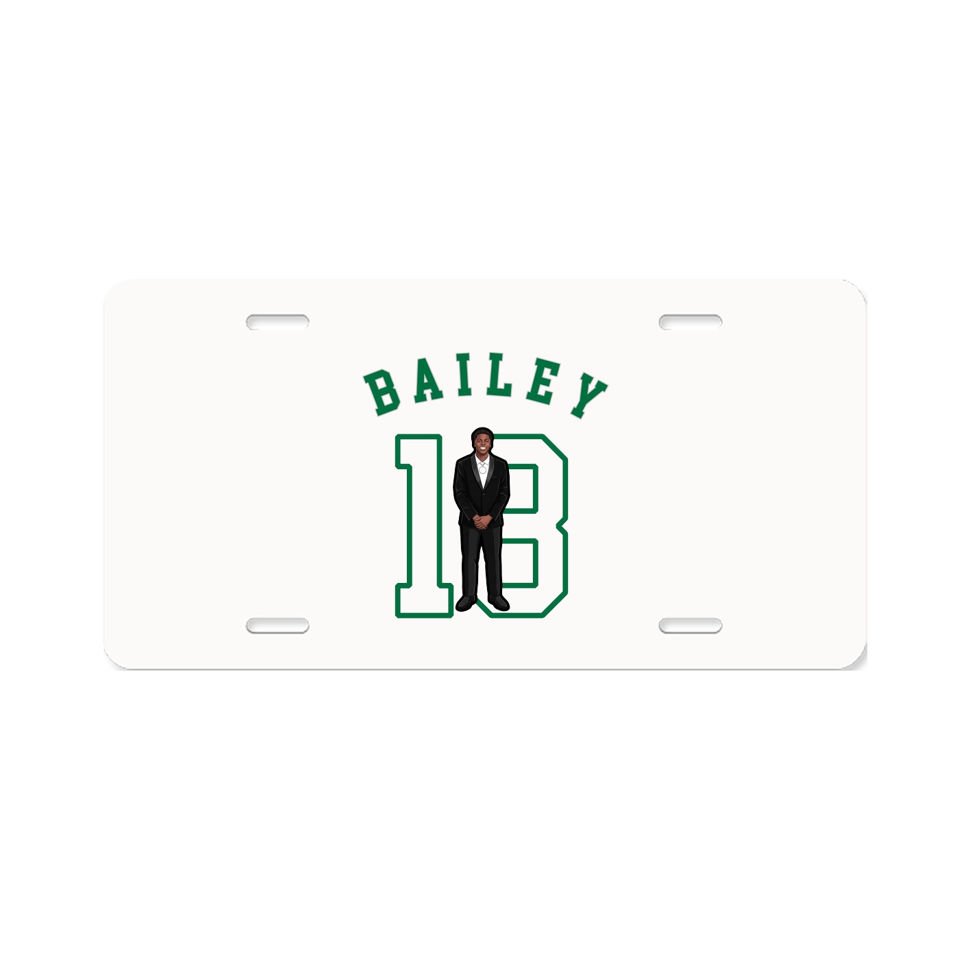 License Plate — Shirsey Arch in Classic