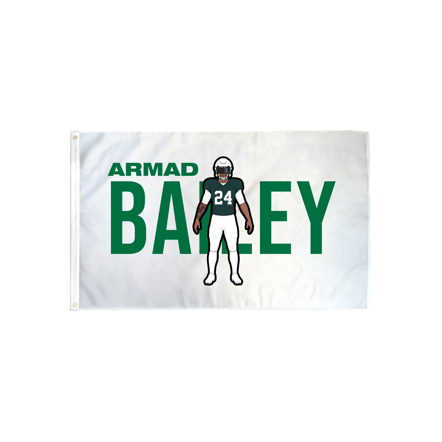 3x5 Flag — Player Name in Classic