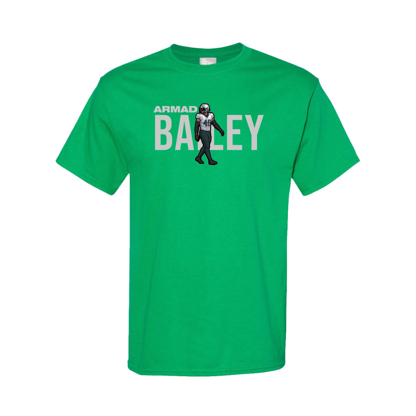 Youth Tee — Player Name in Green