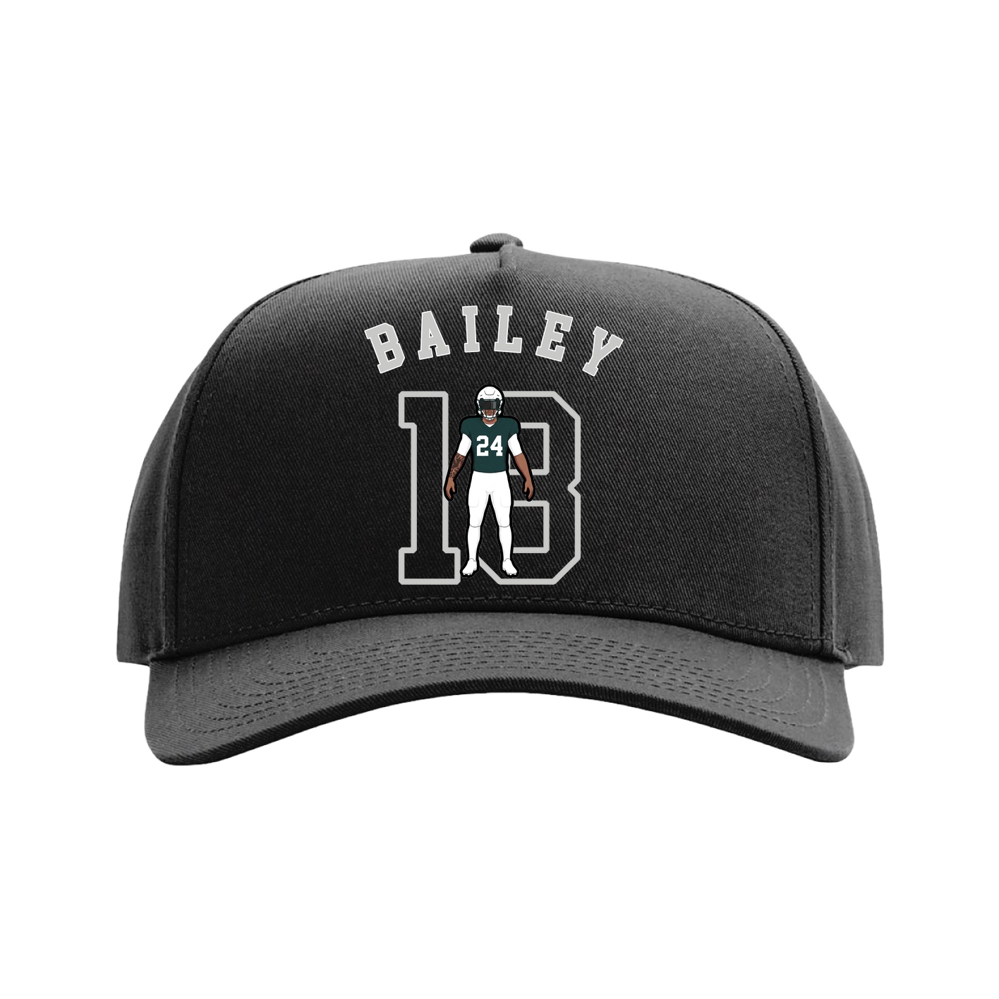 Full Fabric Five-Panel Champ Cap