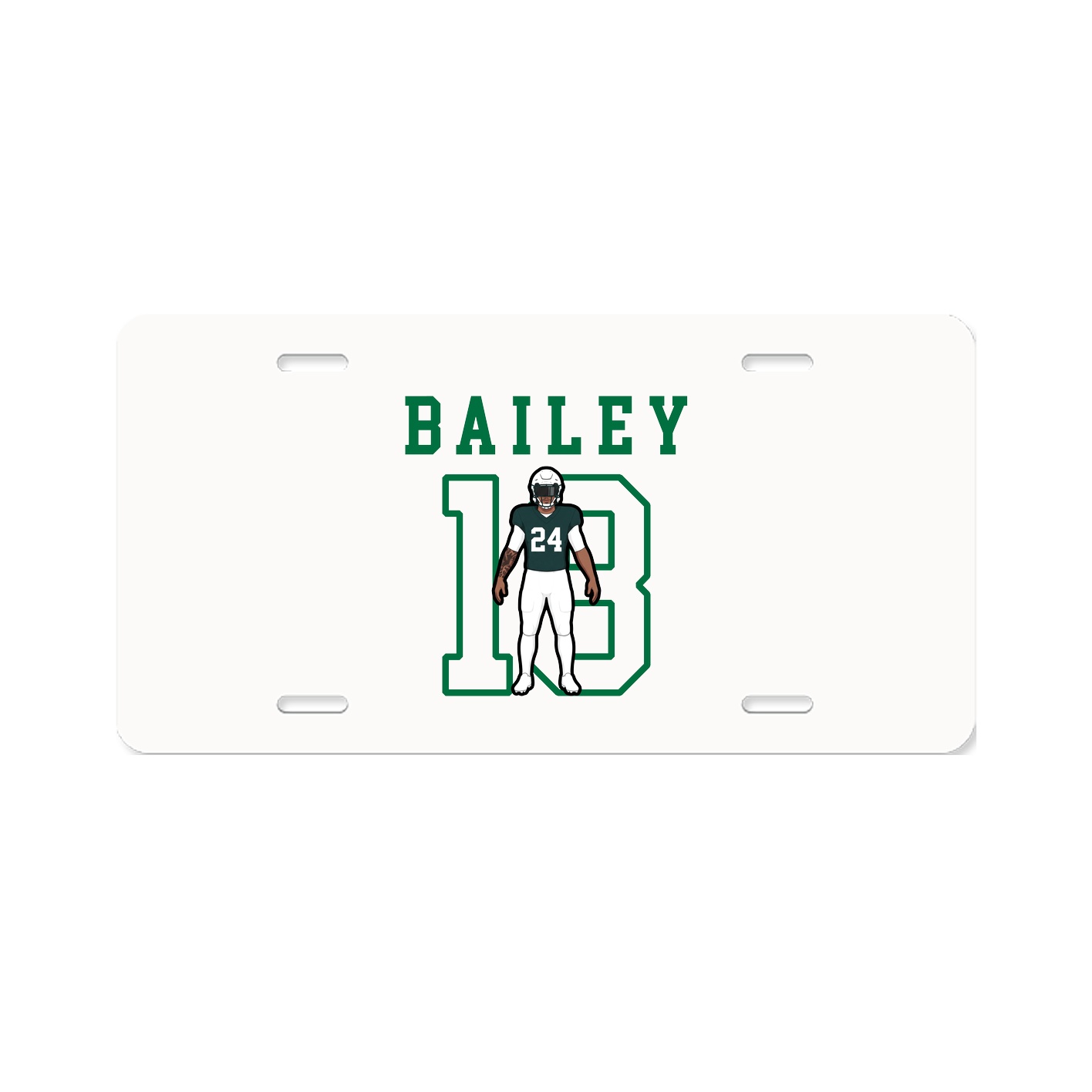 License Plate — Shirsey in Classic